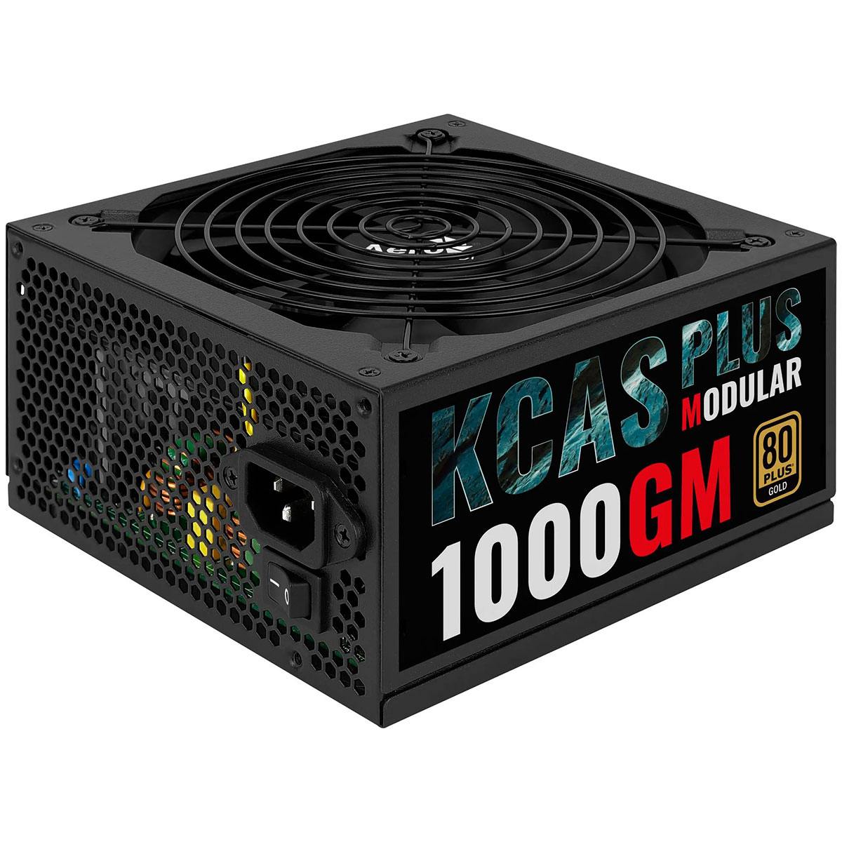 Miniatura Fonte Gamer Aerocool KCAS 1000W 80 Plus Gold Full Range