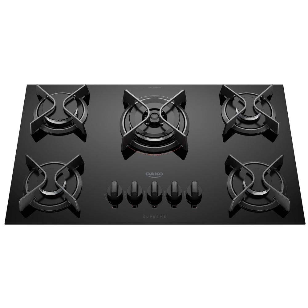 Miniatura Cooktop 5 Bocas Dako Supreme, Acendimento Superautomático