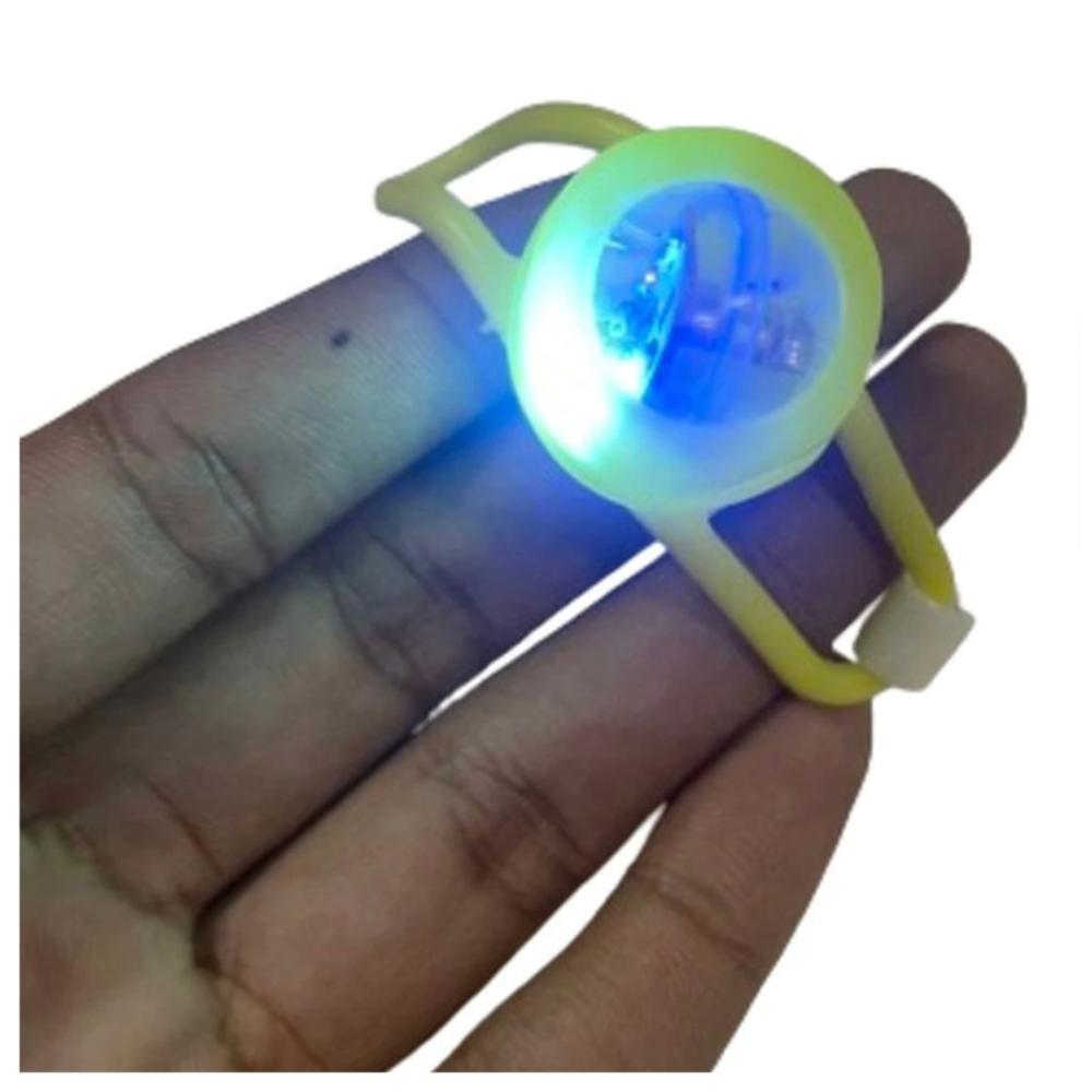 Buzina Patinho Pato Guidão Bicicleta Bike Moto Led Hélice