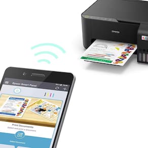 Miniatura Impressora Tanque de Tinta Epson EcoTank L1250, Colorida, Conexão USB e Wi-FI