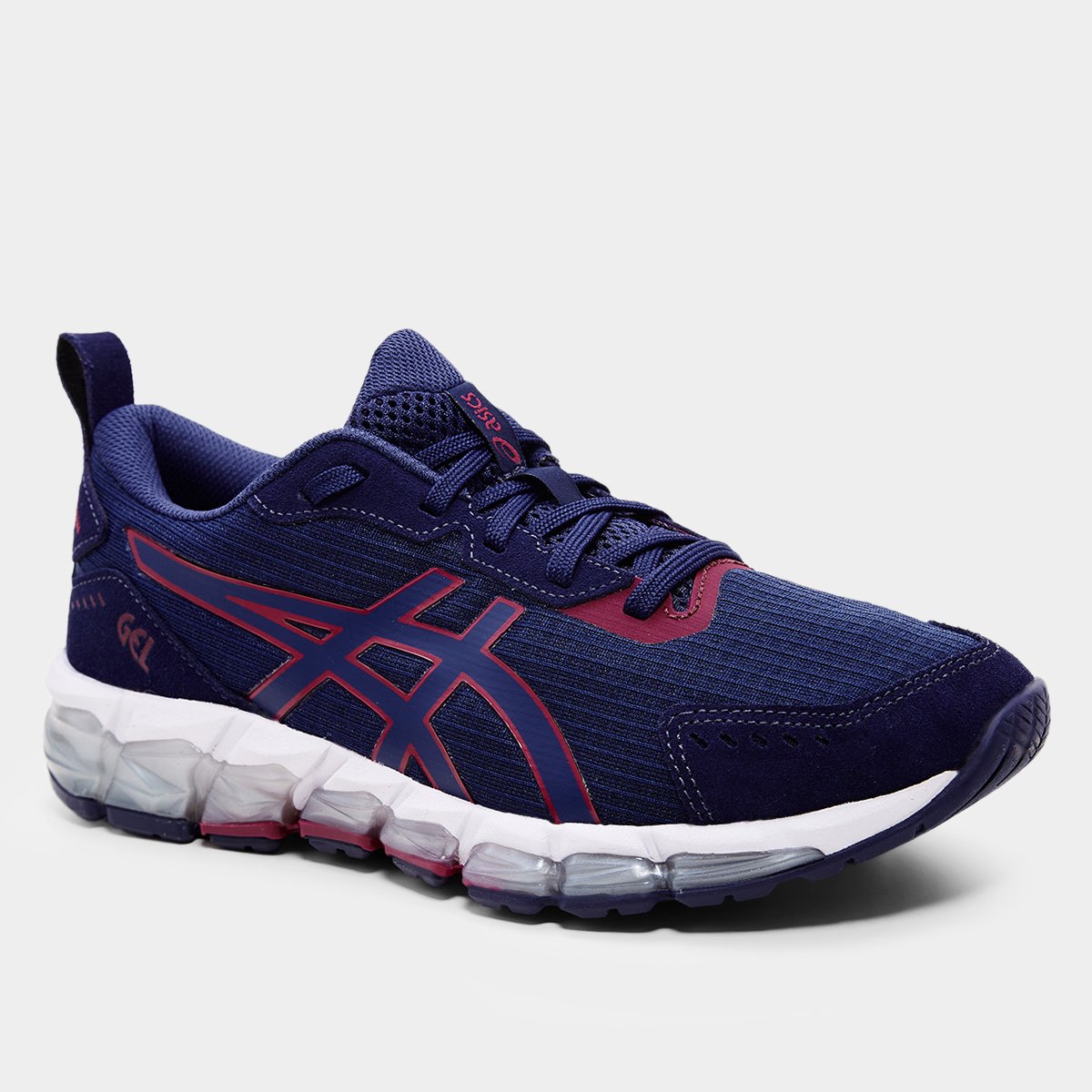 Miniatura Tênis Asics Gel-Quantum 360 Ctw Feminino Azul+Vermelho - 35