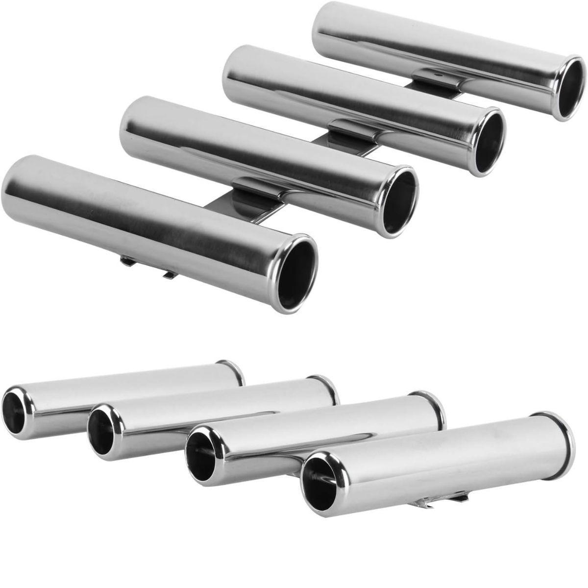 Miniatura Suporte De Haste Em Aço Inox Com 4 Tubos Seavix