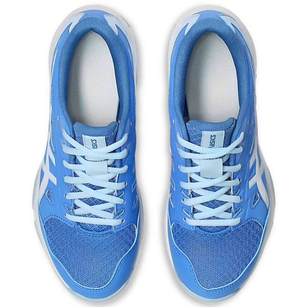 Miniatura Tênis Asics Gel Rocket 11 Azul e Branco 34