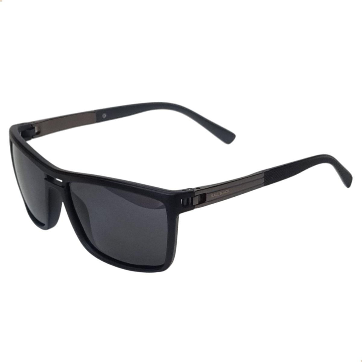 Miniatura Óculos De Sol Masculino Retangular Polarizado Proteção Uv400