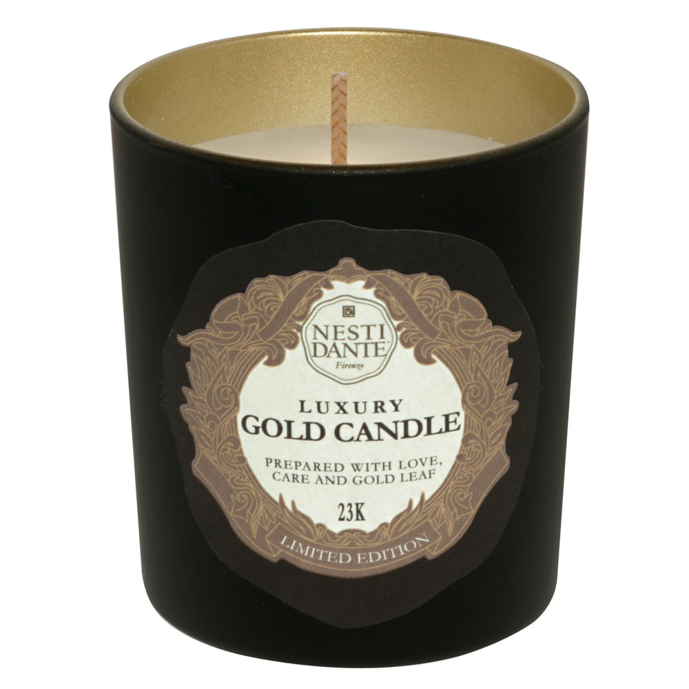 Miniatura Vela Perfumada Nesti Dante - Luxury Gold 160g