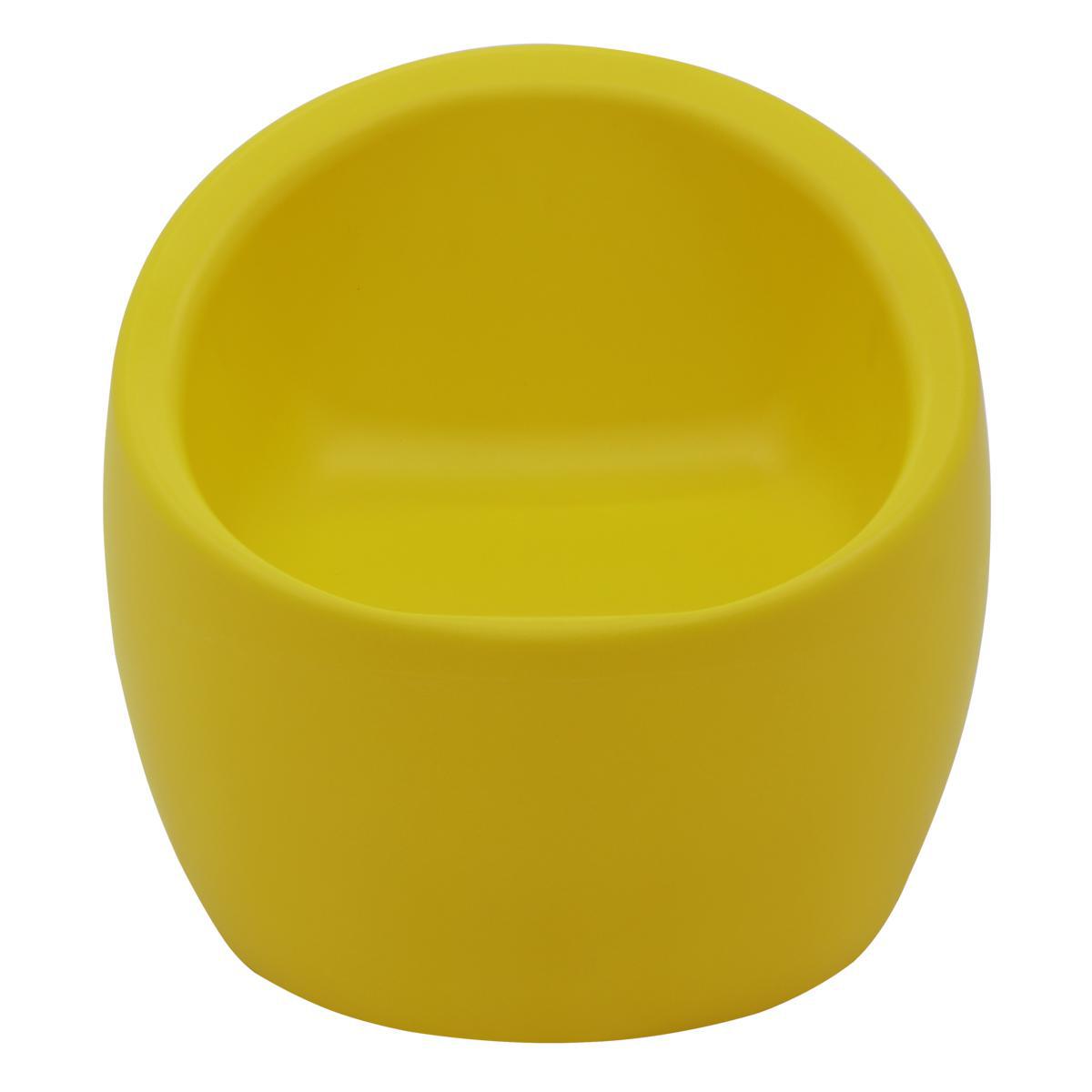 Miniatura Poltrona Oca Infantil Tramontina Em Polietileno Amarelo
