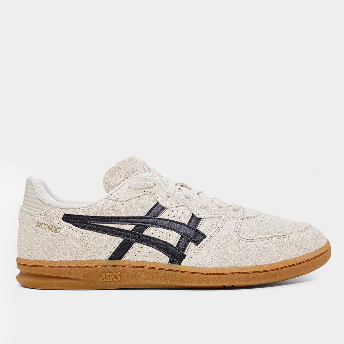 Miniatura Tênis Asics Skyhand OG Bege+Preto - 41