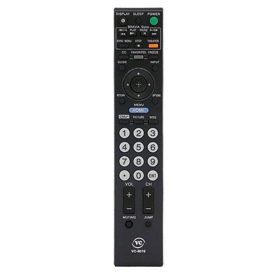 Miniatura Controle Remoto Para Tv Sony Kdl-40V4150 Compatível