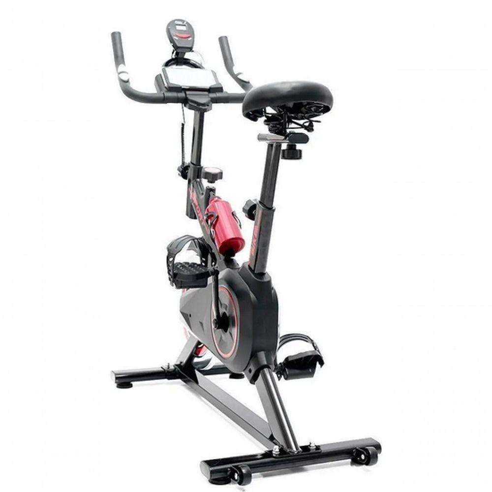 Miniatura Bicicleta Ergométrica Fitness Para Cardio E Musculação Com Base 8 Kg Inercia
