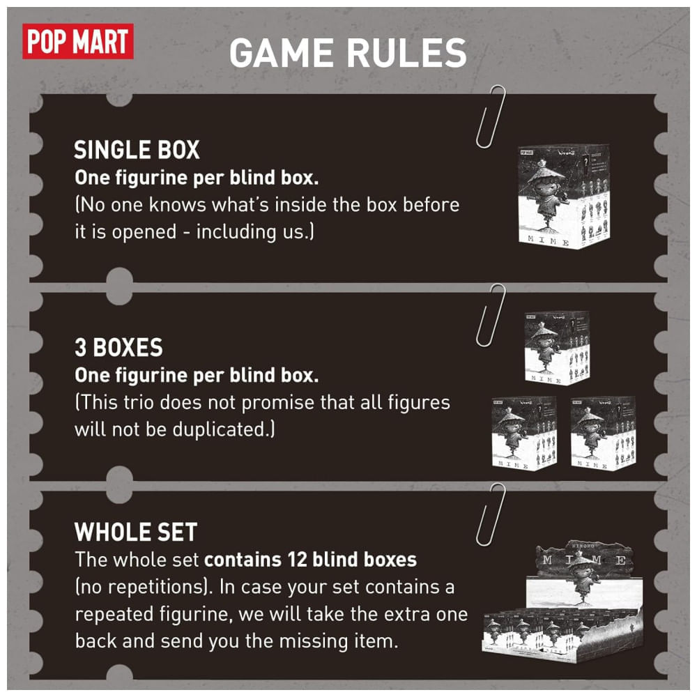 Miniatura Blind Box, Coleção de Bonecos Surpresa da POP MART, Conjunto de 12 Miniaturas Hirono, Brinquedos Colecionáveis com Design Variado para Decorar