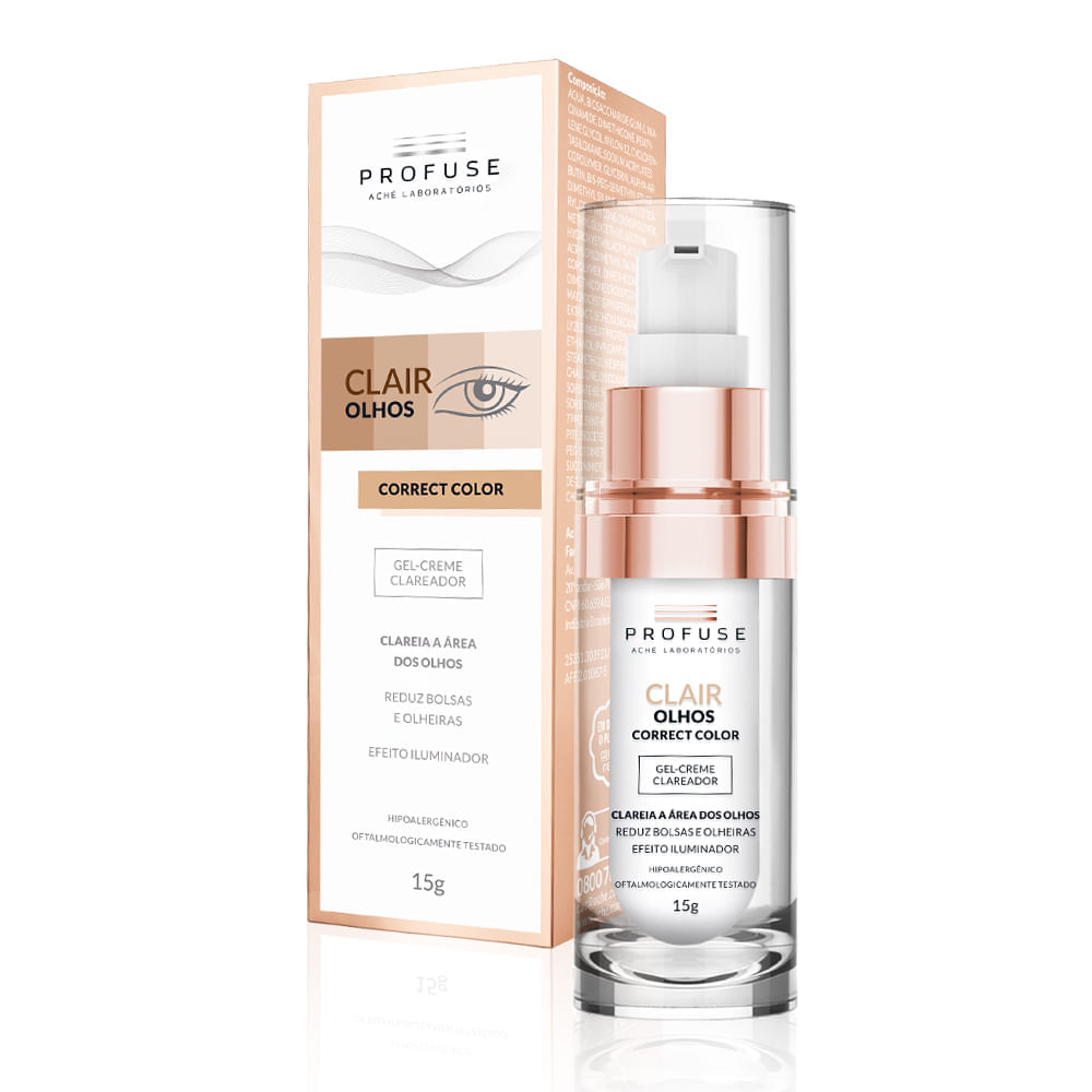 Miniatura Clair Olhos Profuse Gel Creme Clareador para Área dos Olhos com 15g