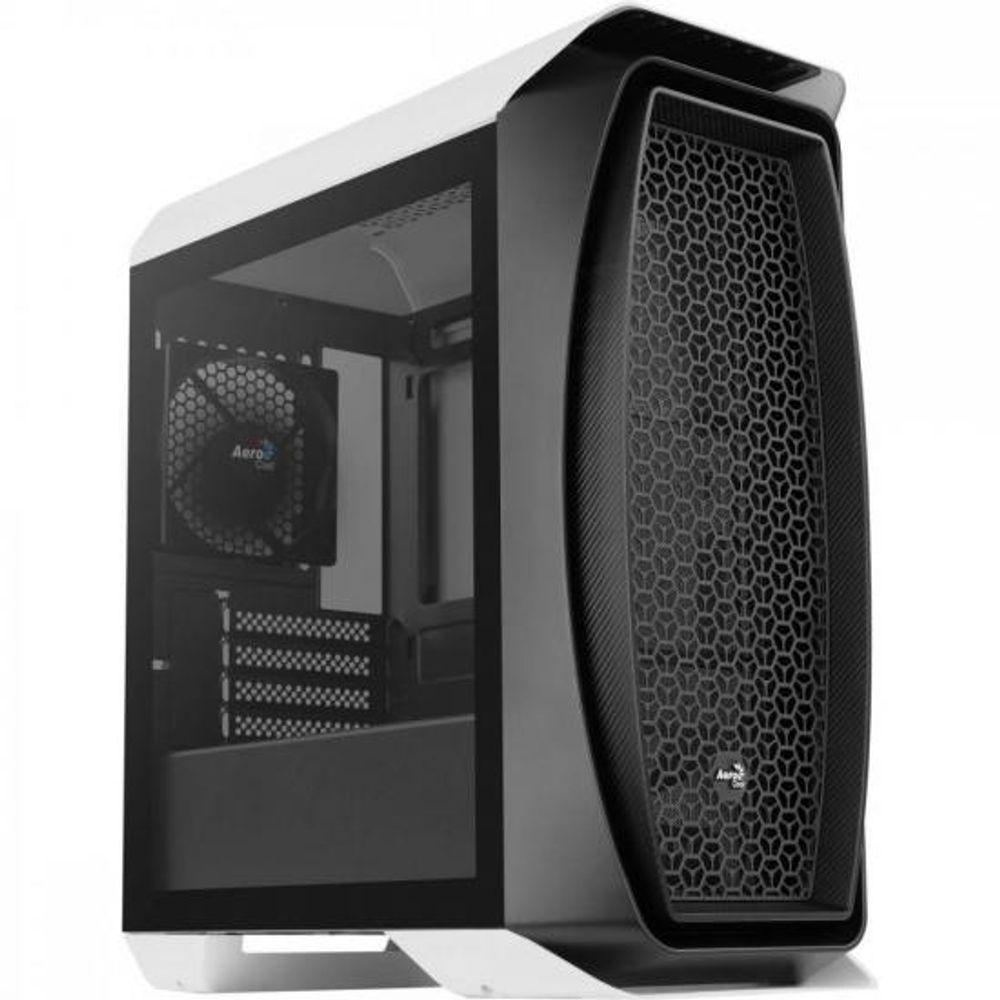 Miniatura Gabinete Gamer Aerocool Aero One Mini Branco Lateral Vidro [f002]