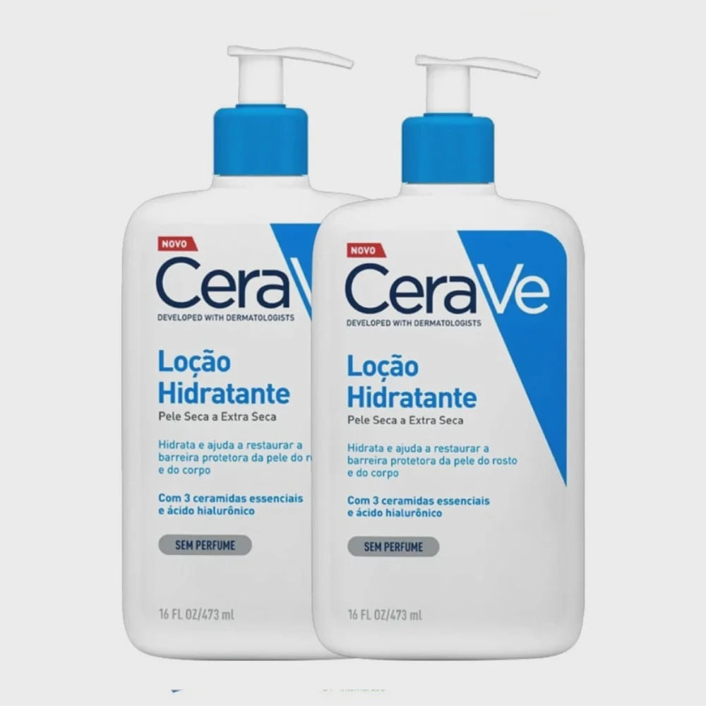 Miniatura Cerave Loção Hidratante 473ml Pele Extra Seca+60% Desconto Segunda Unidade