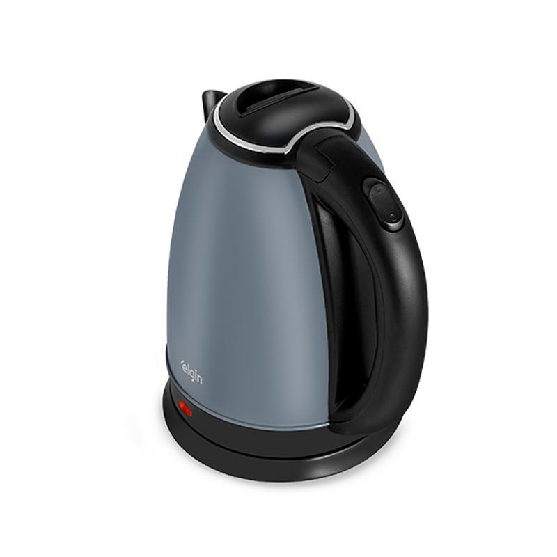 Miniatura Chaleira Elétrica Inox Lunar Jarra Sem Fio 1,8L Elgin 127V