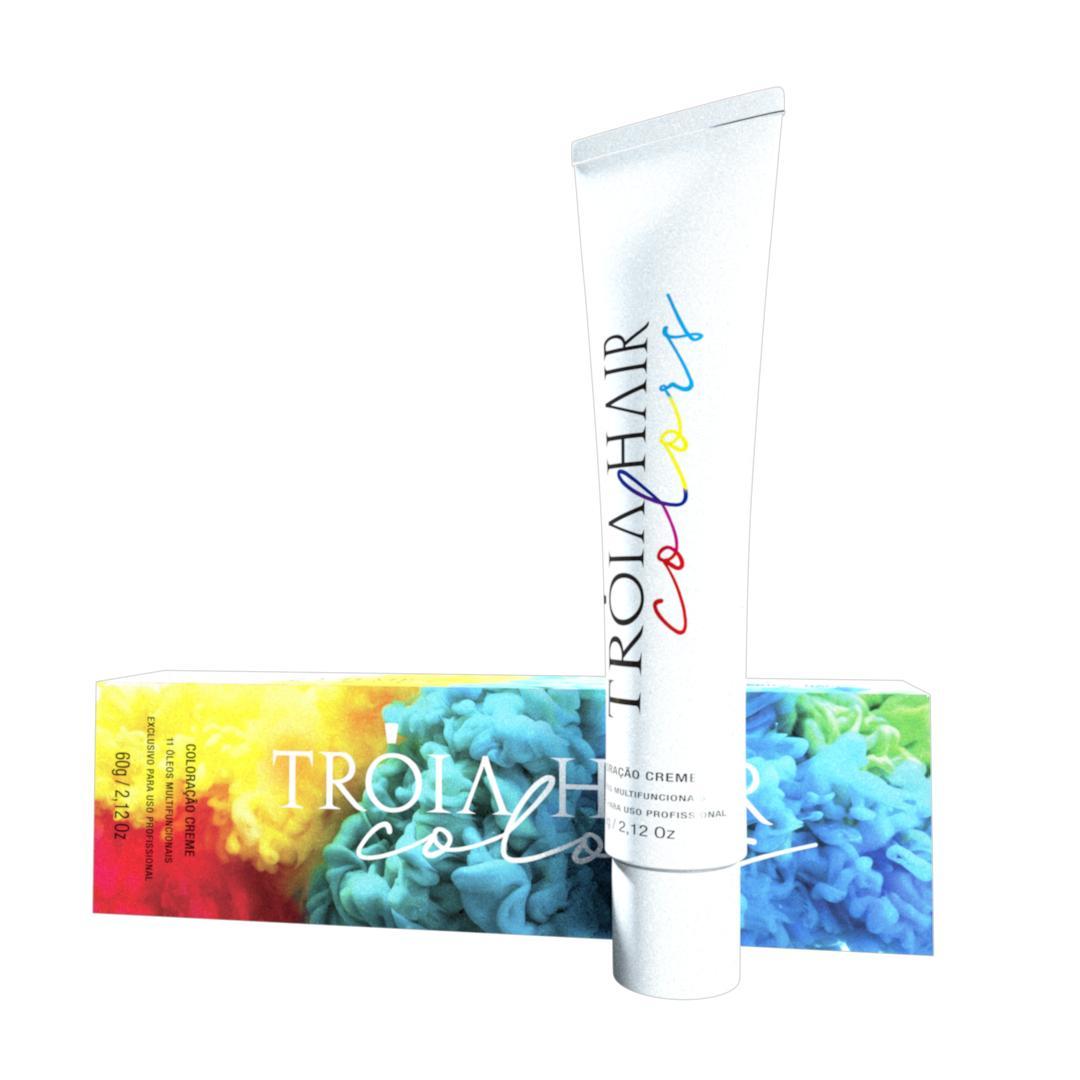 Miniatura Tintura 7.7 Morena Iluminada - Troia Hair Colors 60G