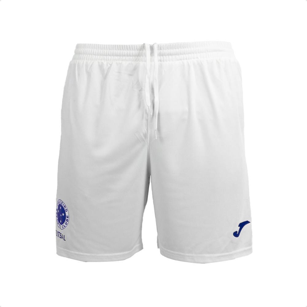 Miniatura Shorts Joma Cruzeiro Futsal 24 s/nº Branco - 2GG