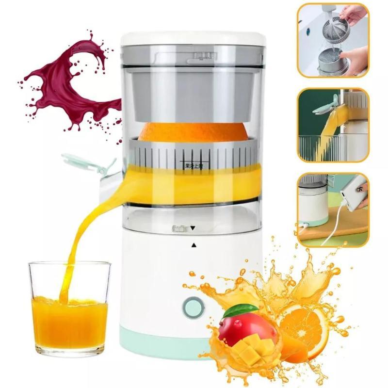 Miniatura Espremedor De Frutas Elétrico Portátil Suco Limão Laranja