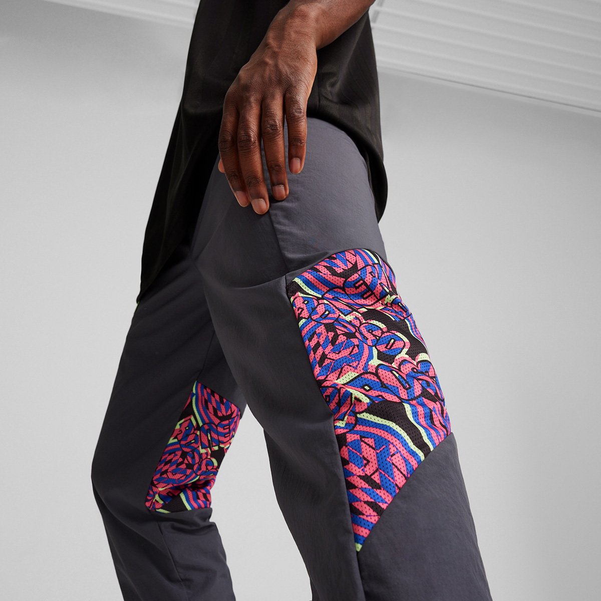 Miniatura Calça Milan 24/25 Puma Masculina Cinza - EGG