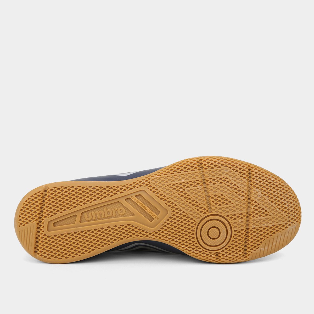Chuteira Futsal Umbro Class Unissex Marinho+Cinza - 37