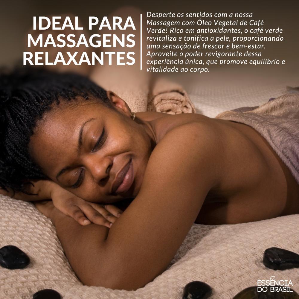 Miniatura Óleo Vegetal Café Verde 60Ml - Aromaterapia Natural E Puro