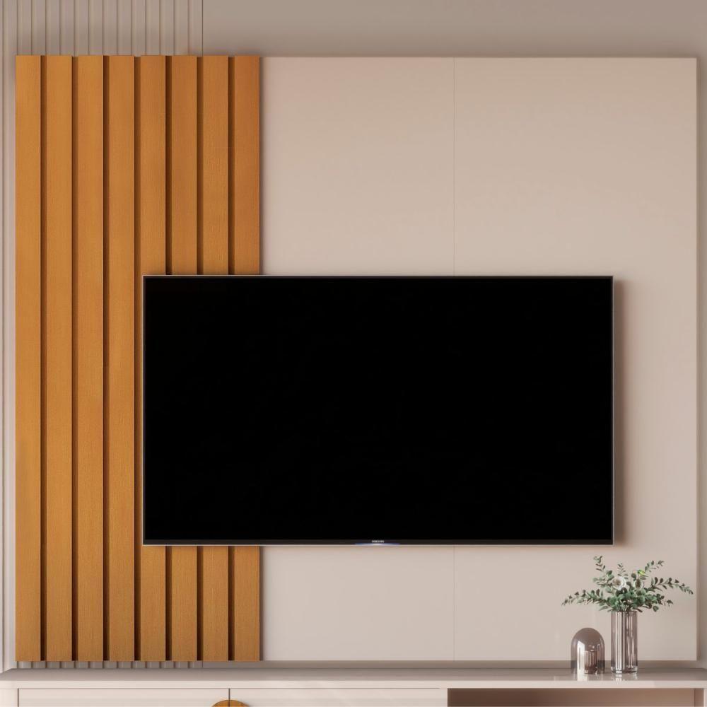 Miniatura Painel Para Tv 58 Polegadas Pantanal Off White