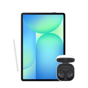 Miniatura Tablet Samsung Galaxy Tab S10 FE 128GB, 8GB RAM, Tela 10.9" 90Hz, IP68, Android 15, Caneta S Pen e Capa Protetora + Galaxy Buds FE - Grafite