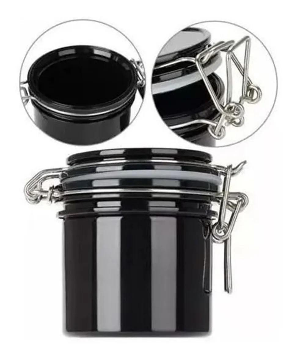 Miniatura Pote Porta Cola Alongamento Cílios Fio A Fio Armazenamento Preto - N/A - 115 g - 1