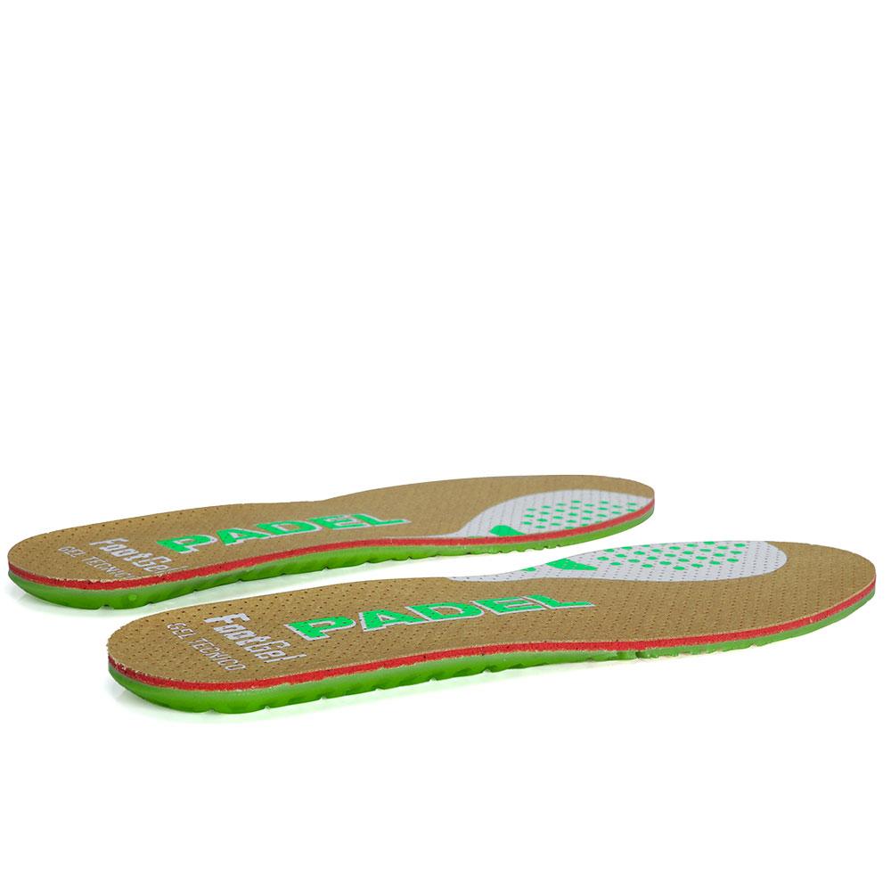 Miniatura Palmilha de Gel Footgel Padel 41 ao 45 Marrom