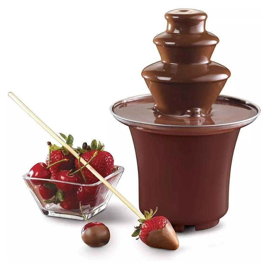 Miniatura Mini Cascata Fonte Chocolate Fondue Elétrica 110V: Momentos