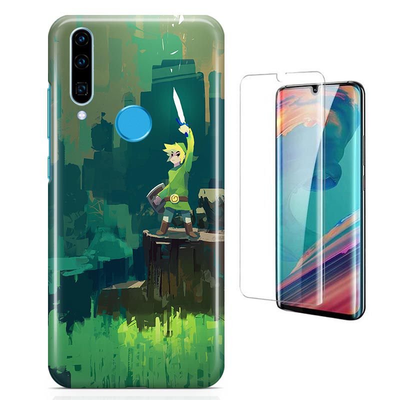 Miniatura Kit Capa Huawei P30 Lite Zelda E Pelicula