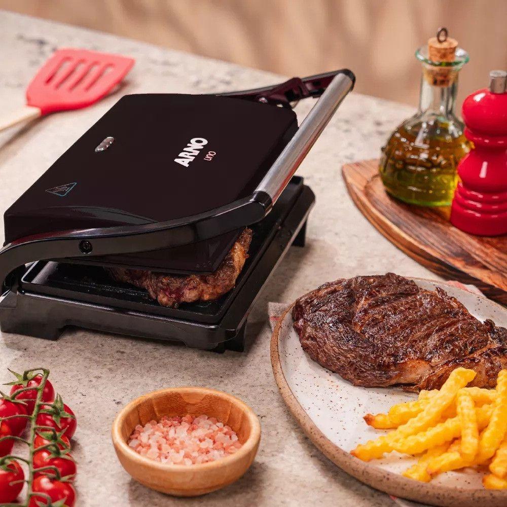 Grill Arno Compacto GPTO Preto - 110V