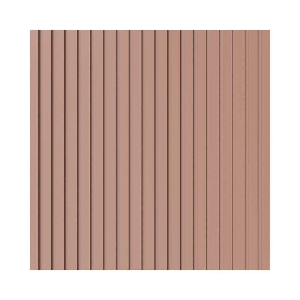 Miniatura Painel Ripado Eva Laminado Autocolante 10cm Play Metro M² Rosa