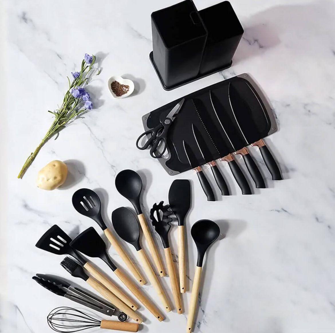 Cozinha Faqueiro Jogo De Talheres Jogo Utensílios, Kit Faca