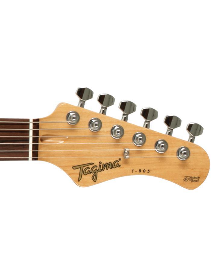 Miniatura Guitarra Tagima Modelo T-805 Stratocaster Série Brasil Bk