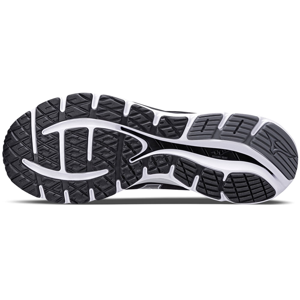 Miniatura Tênis de Corrida Masculino Mizuno Wave Dynasty 5 Preto - 38