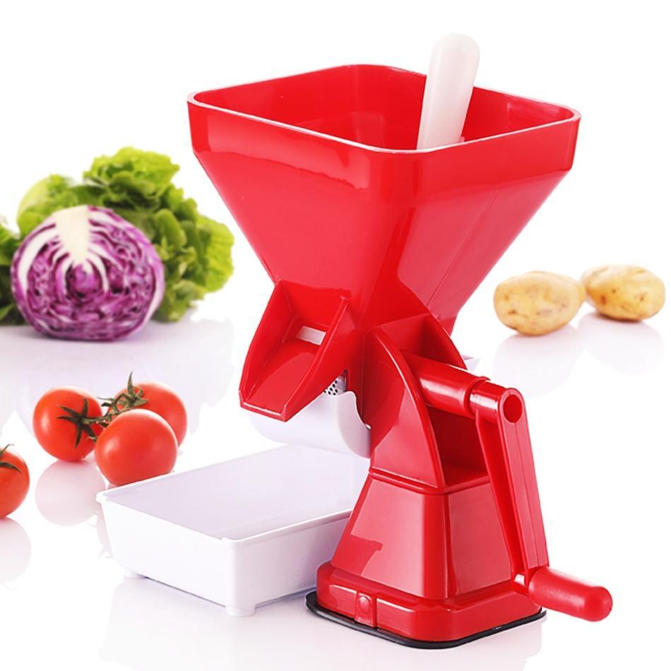 Miniatura Máquina Manual Extratora De Molho De Tomate Delicimolho