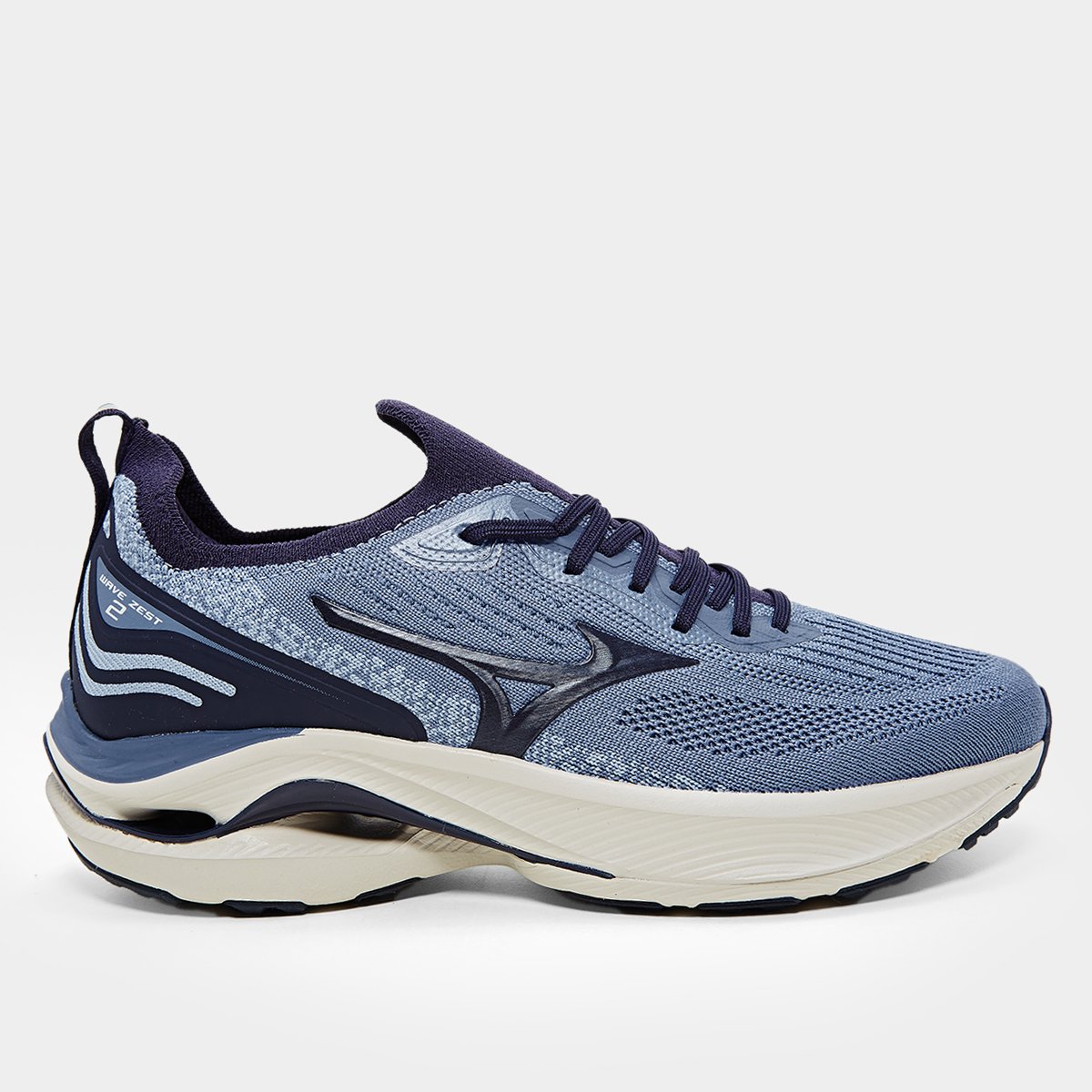 Miniatura Tênis Mizuno Wave Zest 2 Masculino Azul - 38