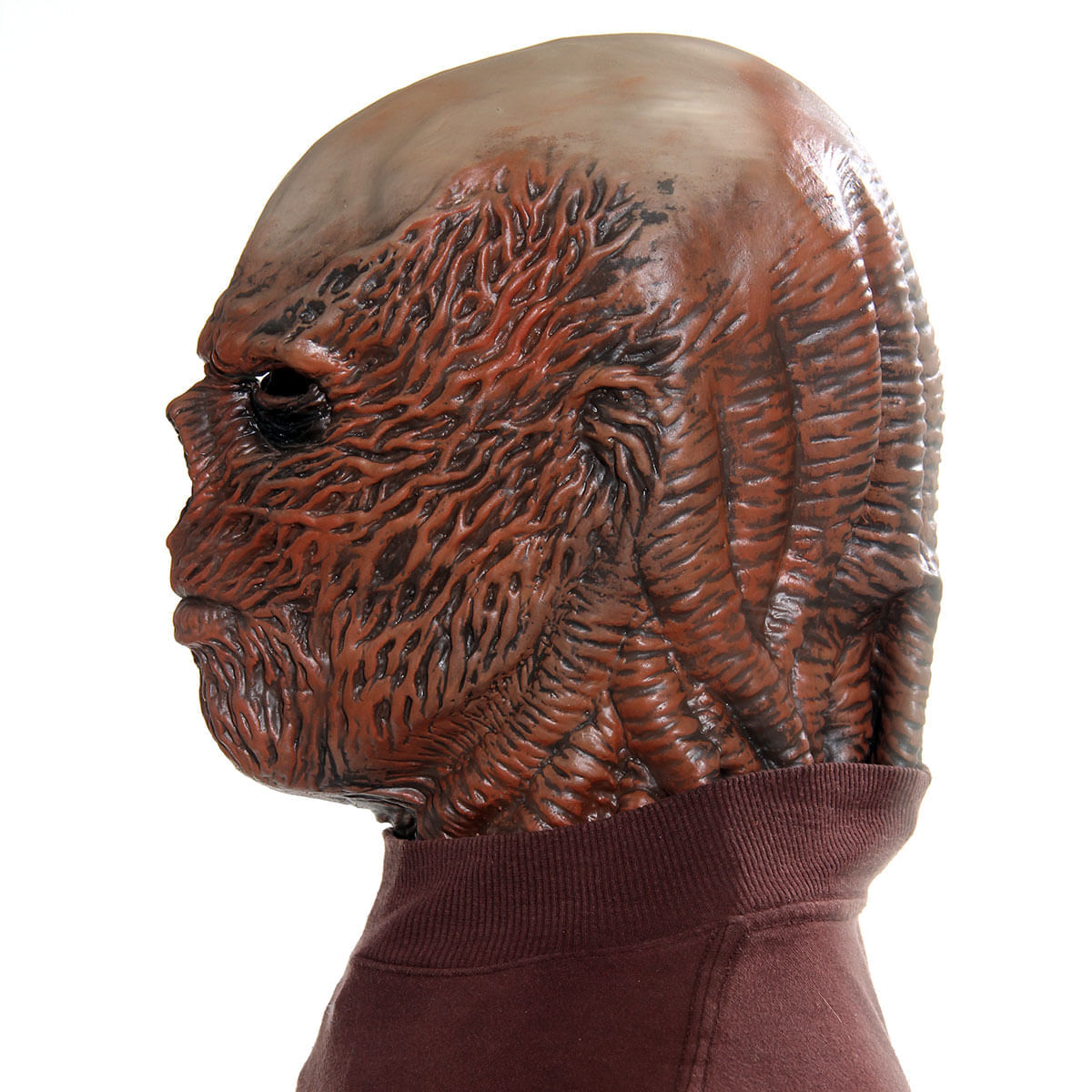 Miniatura Máscara De Terror Vecna Acessório Para Fantasia