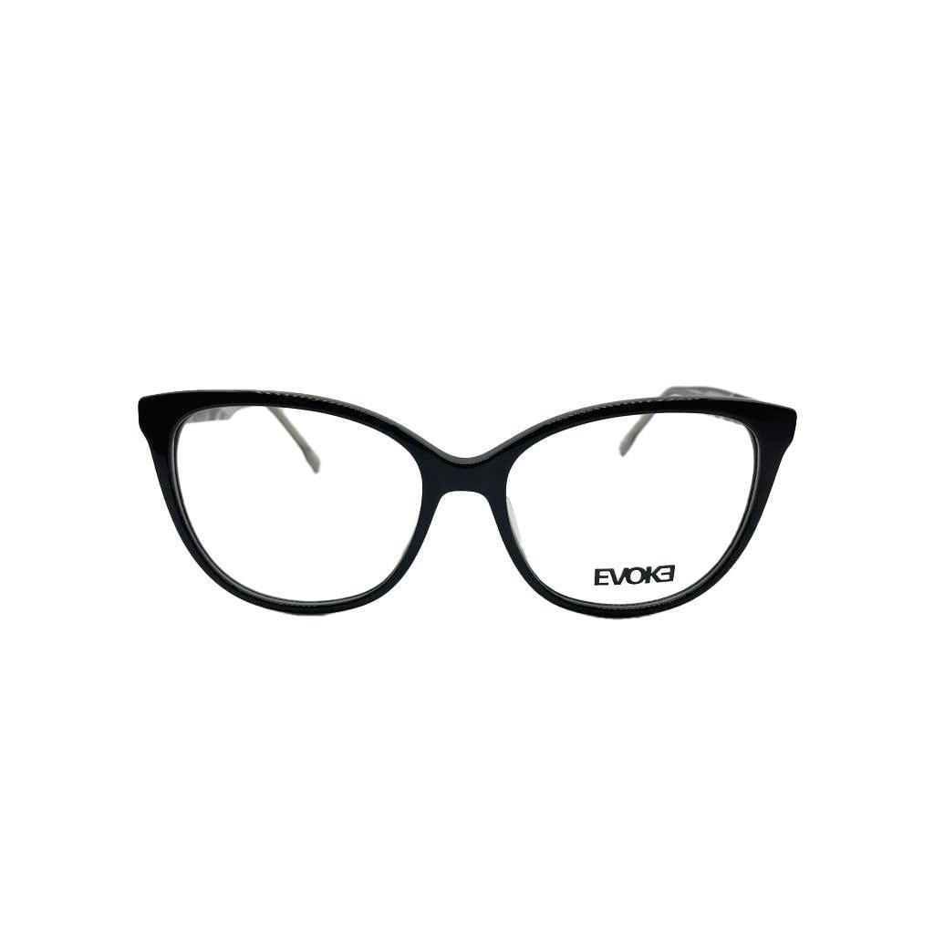 Miniatura Armação De Grau Óculos Evoke 1003498 Preto Evk Rx60