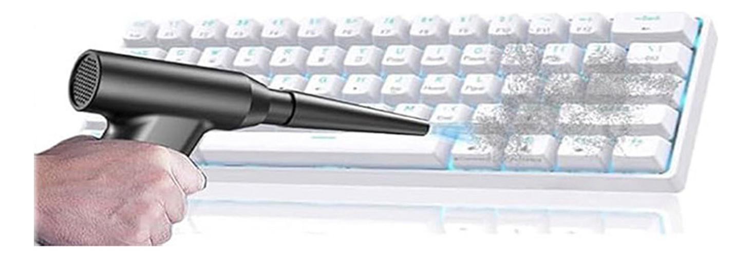 Aspirador E Soprador Pó Potente Usb Turbo Jet 120.000 Rpm