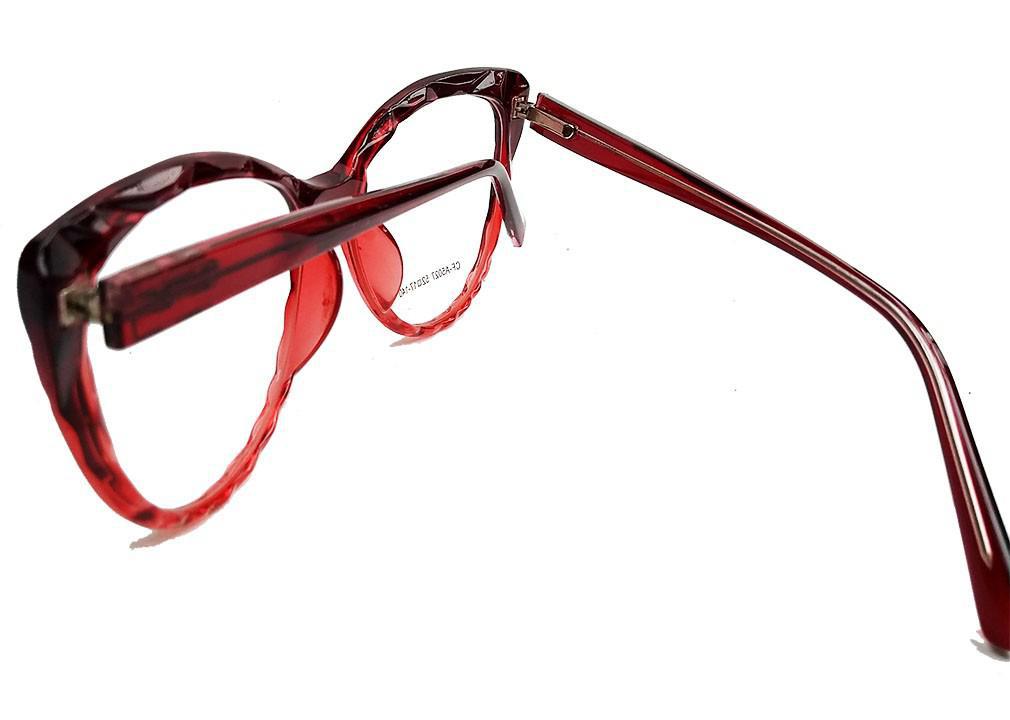Armação De Óculos De Grau Gatinho Feminino Red Degrade 5027 TR90
