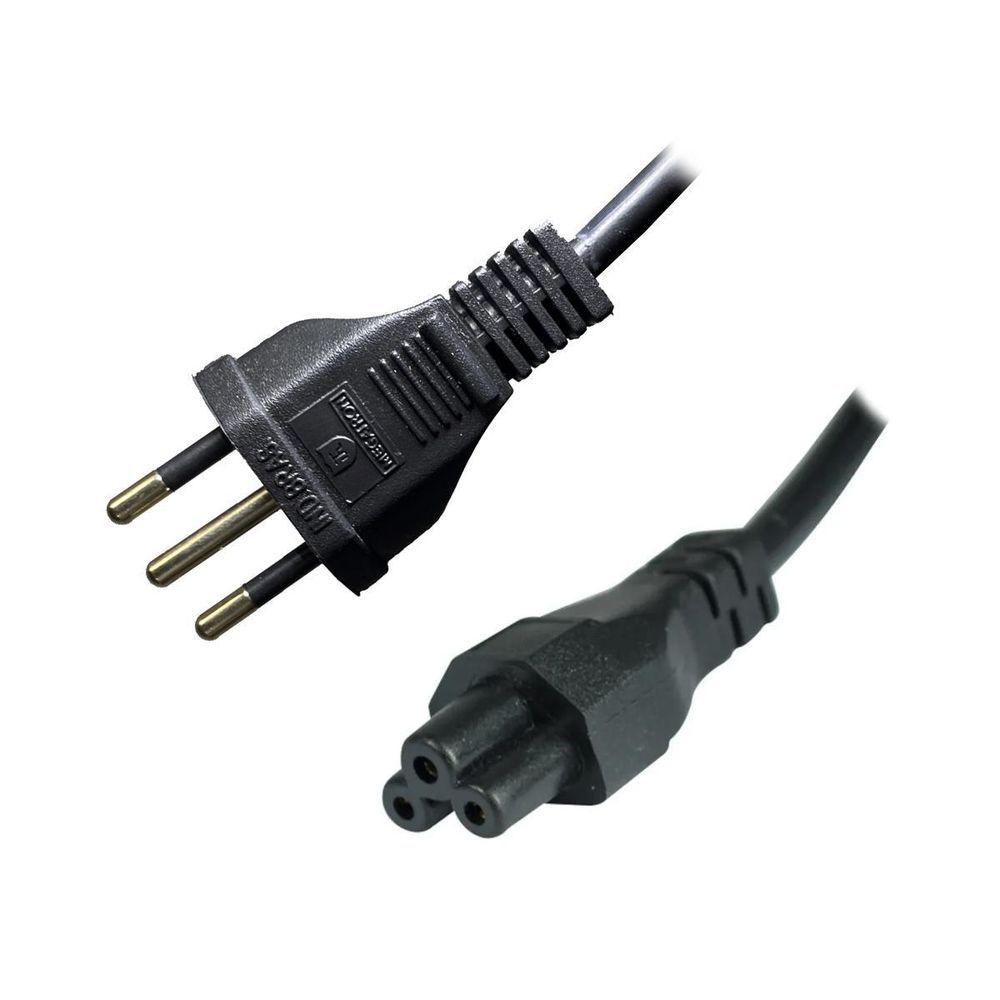 Miniatura Cabo Força Energia Tripolar Mickey 1,80m Para Fonte Notebook