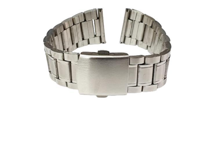 Miniatura Pulseira De Relógio Em Aço 26Mm Fecho Com Pusher