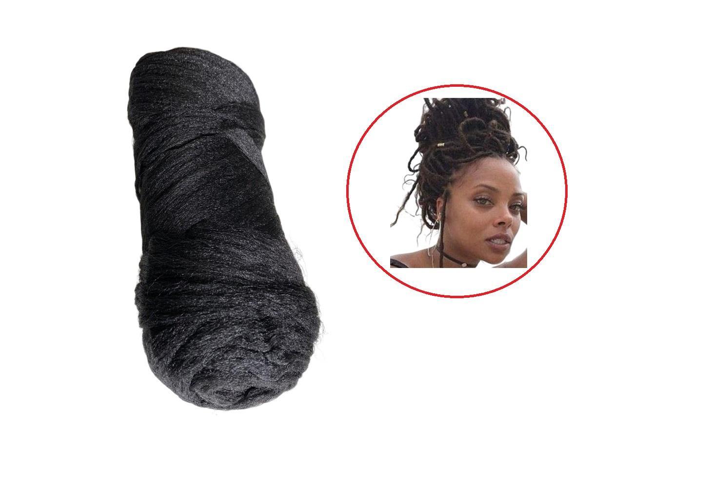 Miniatura Cabelo Fio Panamá Para Trança E Dread 800Gr (10 Pacotes)