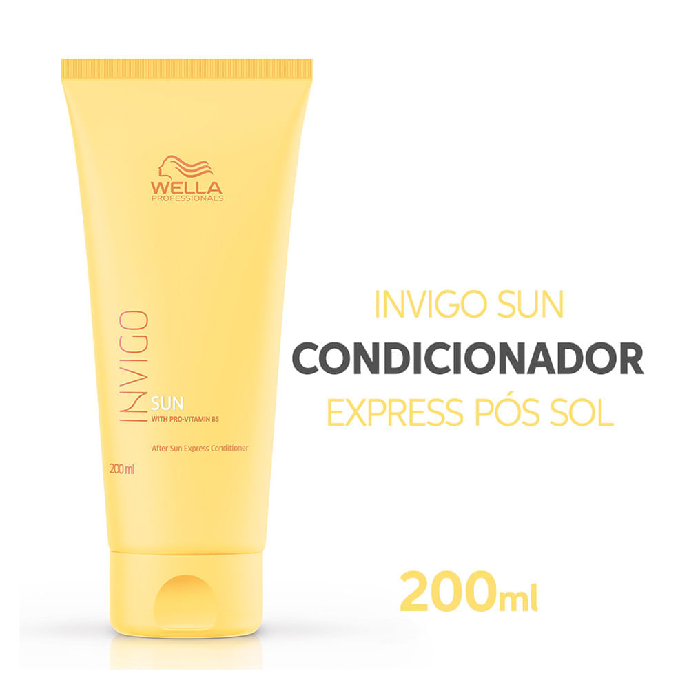 Wella Professionals Invigo Sun Condicionador Express Pós Sol 200ml