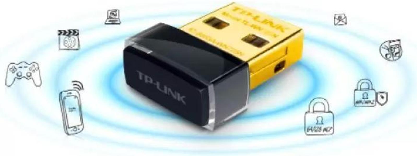 Adaptador Wifi Tp-Link Tl-Wn725N 150Mbps