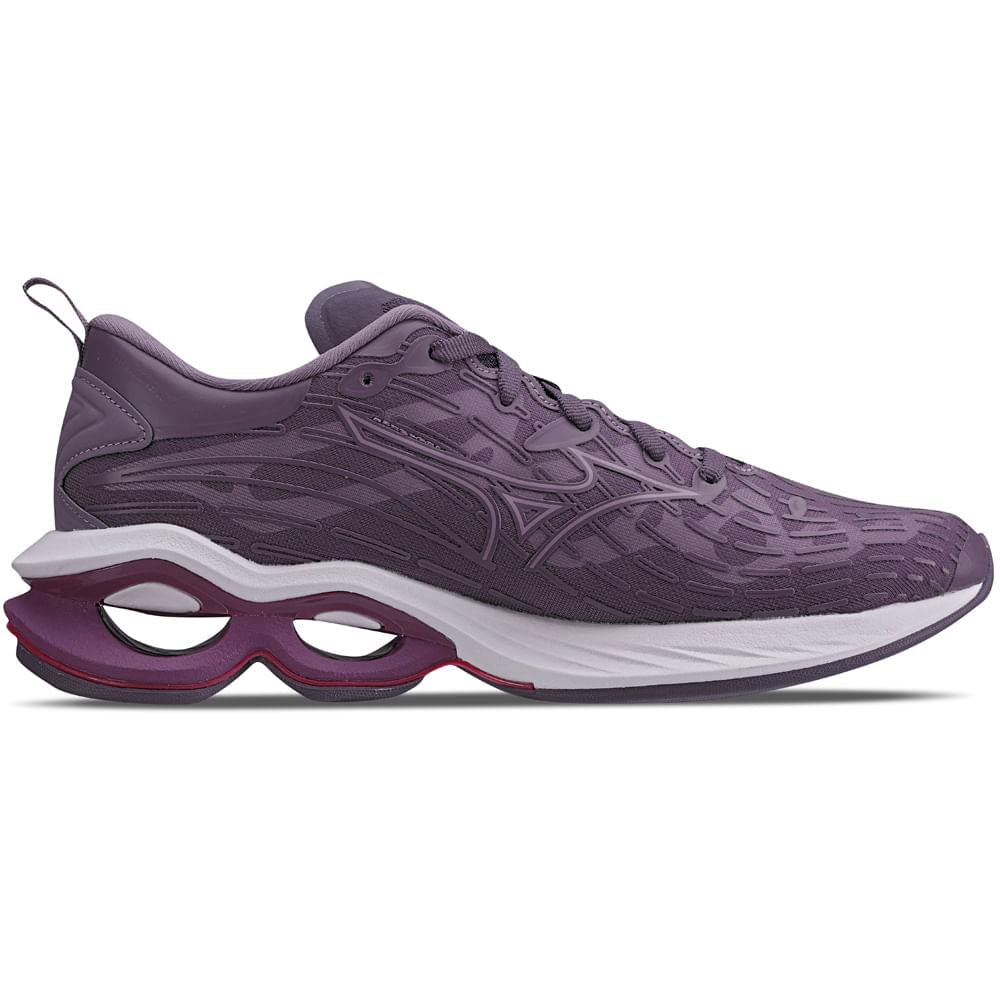 Miniatura Tênis Feminino Mizuno Wave Creation 25 SE Roxo - 35