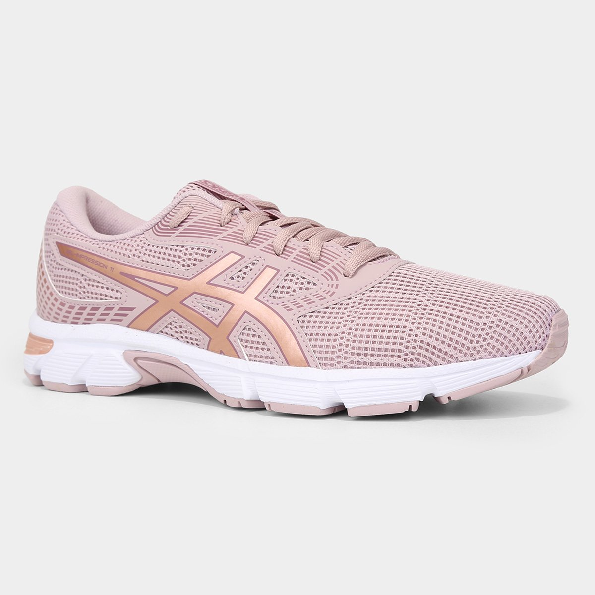 Miniatura Tênis Asics Gel-Impression 11 Feminino Rosa Claro - 34