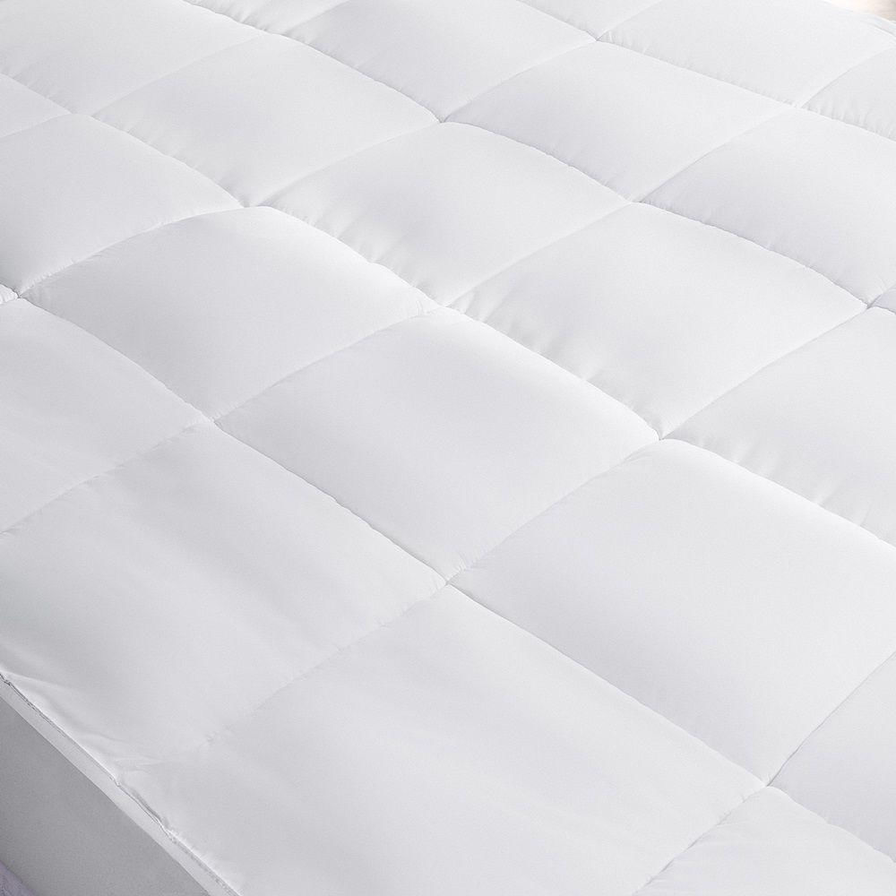 Miniatura Pillow Top Queen Pluma De Ganso 1 Peça