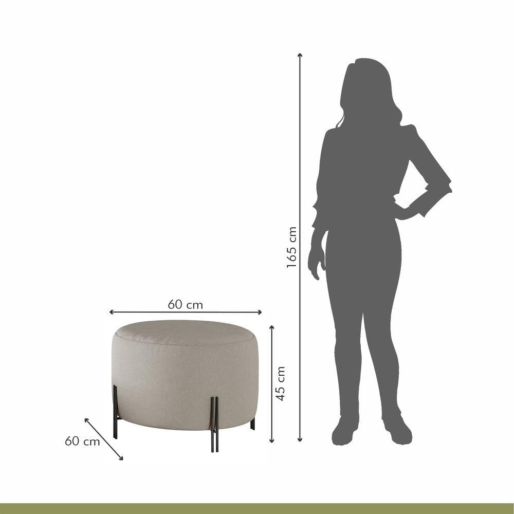 Miniatura Puff Girassol Mais Decor